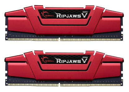  Зображення Модуль пам'яті для комп'ютера DDR4 32GB (2x16GB) 3600 MHz Ripjaws V G.Skill (F4-3600C19D-32GVRB) 